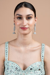 Zircon Studded Earrings5693 video